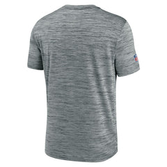 Tennessee Titans Sideline Velocity Throwback Logo Dri-FIT T-Shirt - Gray on sale