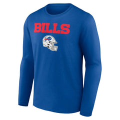 Dawson Knox Buffalo Bills Team Wordmark Player Name & Number Long Sleeve T-Shirt - Royal on sale