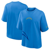 Los Angeles Chargers Women's Boxy T-Shirt - Powder Blue online