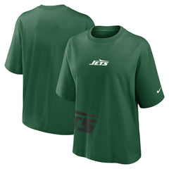 New York Jets Women's Boxy T-Shirt - Green for sale