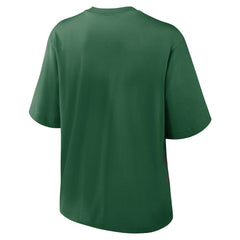 New York Jets Women's Boxy T-Shirt - Green for sale