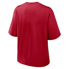 San Francisco 49ers Women's Boxy T-Shirt - Scarlet discount