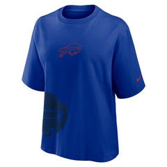 Buffalo Bills Women's Boxy T-Shirt - Royal outlet