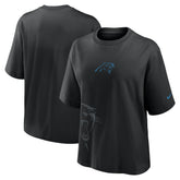 Carolina Panthers Women's Boxy T-Shirt - Black cheap