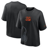 Cincinnati Bengals Women's Boxy T-Shirt - Black discount