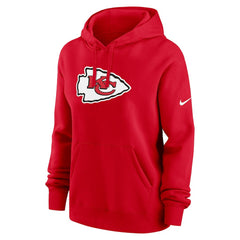 Kansas City Chiefs Women's Club Fleece Hoodie - Red cheap