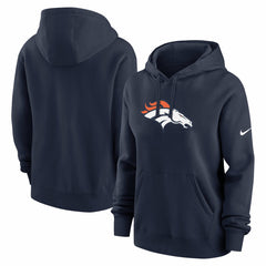 Denver Broncos Women's Club Fleece Hoodie - Navy cheap