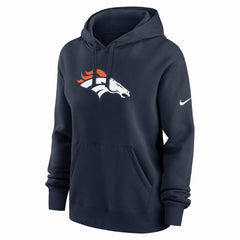 Denver Broncos Women's Club Fleece Hoodie - Navy cheap