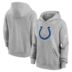 Indianapolis Colts Women's Club Fleece Hoodie - Heather Gray online