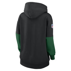 New York Jets Women's Sideline Essential Hoodie - Black discount