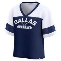 Dallas Cowboys Women's Homeschool Jersey Poly V-Neck
Fashion Top - Navy/White online