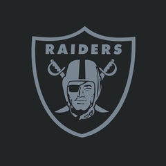 Las Vegas Raiders Women's Backup Option Long Sleeve Hoodie T-Shirt - Black/White sale