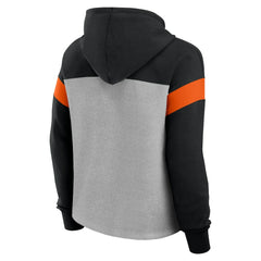 Cincinnati Bengals Women's Bold Play Call Pullover Hoodie - Heather Gray/Black online