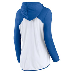 Indianapolis Colts Women's Script Full-Zip Hoodie - White/Royal on sale
