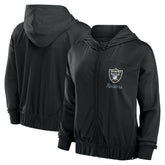 Las Vegas Raiders Women's Script Lock Full-Zip Hoodie - Black cheap