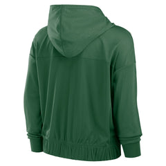 New York Jets Women's Script Lock Full-Zip Hoodie - Green for sale