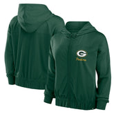 Green Bay Packers Women's Script Lock Full-Zip Hoodie - Green discount