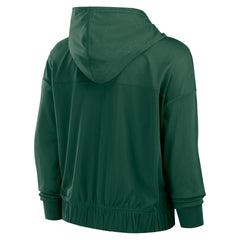 Green Bay Packers Women's Script Lock Full-Zip Hoodie - Green discount