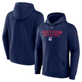 New York Rangers Fanatics Authentic Pro Core Primary Fleece Pullover Hoodie - Navy Hoodies
