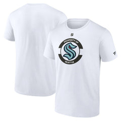 Seattle Kraken Fanatics Authentic Pro Core Secondary T-Shirt - White T-shirts
