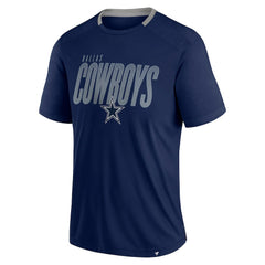 Dallas Cowboys Fade Dot Slant T-Shirt - Navy outlet
