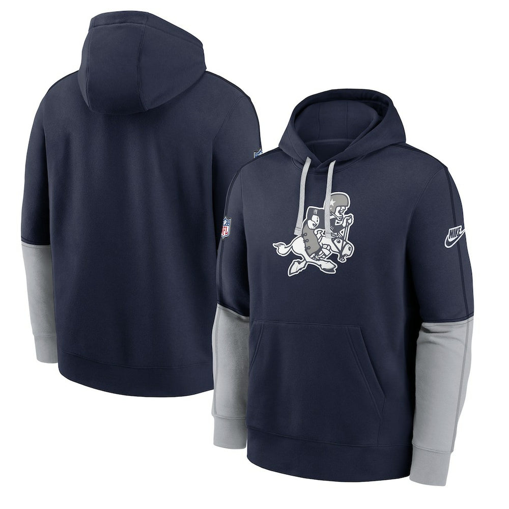 Dallas Cowboys Sideline Club Pullover Hoodie - Navy sale