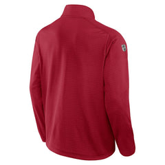 Montreal Canadiens Fanatics Authentic Pro Rink Quarter-Zip Jacket - Red Jackets