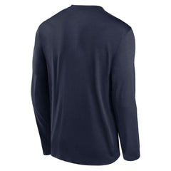 Dallas Cowboys Icon Legend Performance Long Sleeve T-Shirt - Navy discount