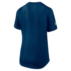 Seattle Kraken Fanatics Women's Authentic Pro Rink T-Shirt - Deep Sea Blue T-shirts