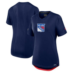 New York Rangers Fanatics Women's Authentic Pro Rink Tech T-Shirt - Navy T-shirts
