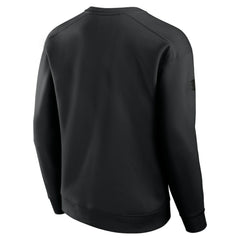 Detroit Red Wings Fanatics Authentic Pro Road Fleece Pullover Sweatshirt - Black Sweatshirts