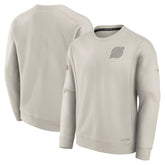 New Jersey Devils Fanatics Authentic Pro Road Fleece Pullover Sweatshirt - Cream Sweatshirts