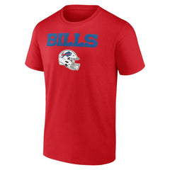 Josh Allen Buffalo Bills Team Wordmark Player Name & Number T-Shirt - Red for sale