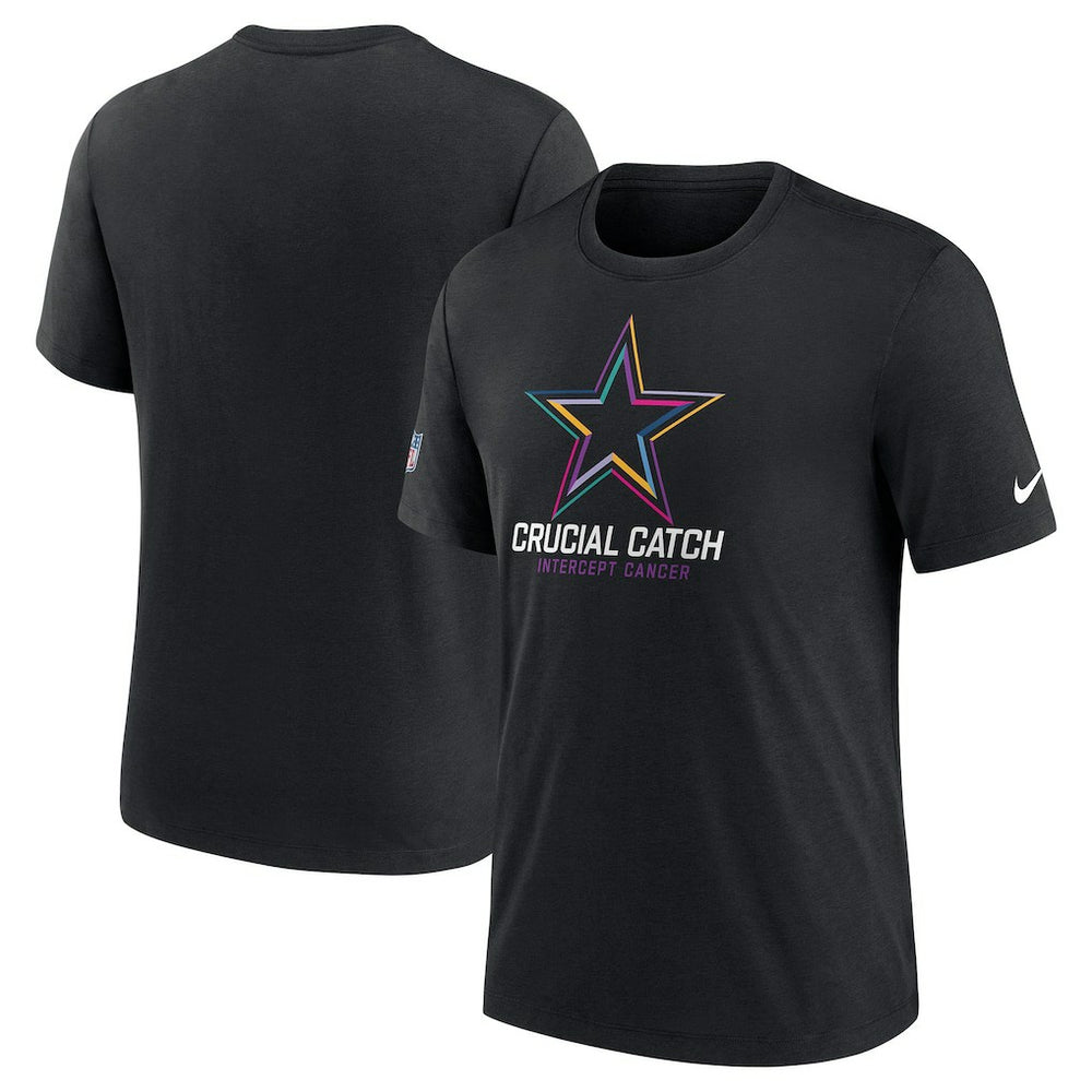 Dallas Cowboys 2024 NFL Crucial Catch T-Shirt - Black discount
