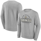 New Orleans Saints Extreme Tackle Sweatshirt - Heather Gray sale