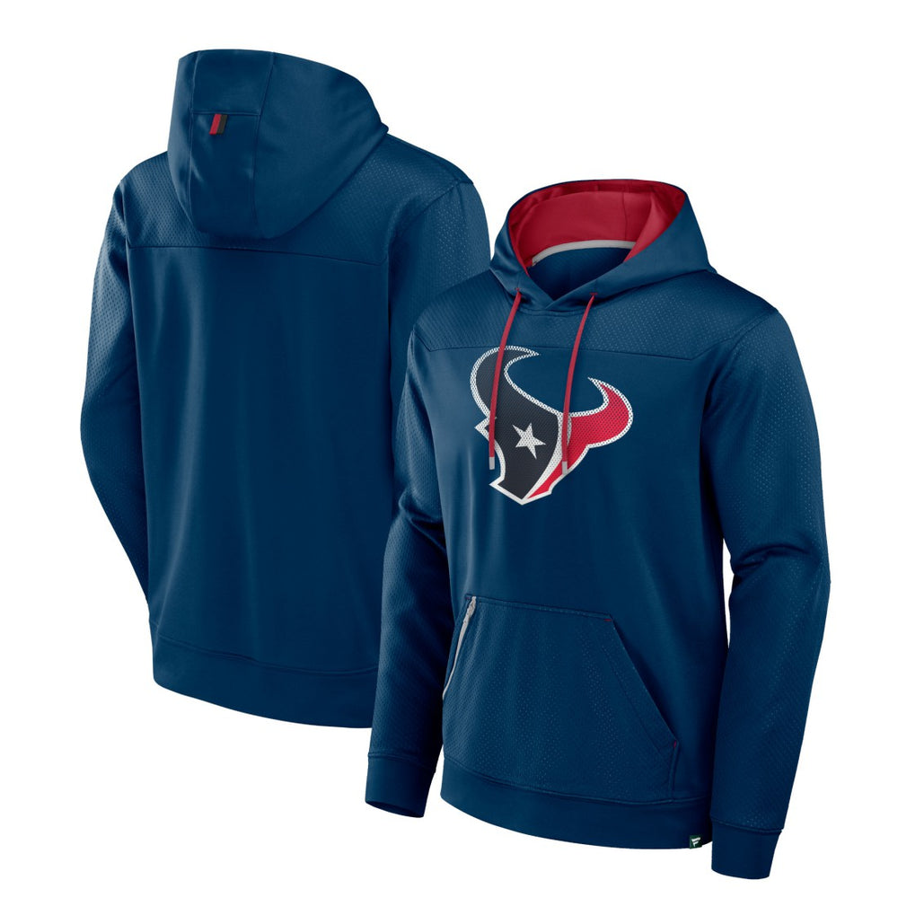 Houston Texans Defender Dot Faded Pullover Hoodie - Navy discount