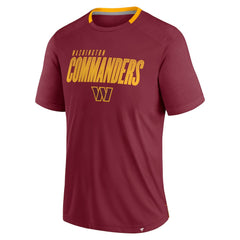 Washington Commanders Defender Fade Slant T-Shirt - Burgundy outlet