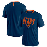 Chicago Bears Defender Fade Slant T-Shirt - Navy on sale