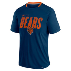 Chicago Bears Defender Fade Slant T-Shirt - Navy on sale
