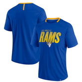 Los Angeles Rams Defender Fade Slant T-Shirt - Royal outlet
