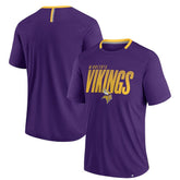 Minnesota Vikings Defender Fade Slant T-Shirt - Purple discount