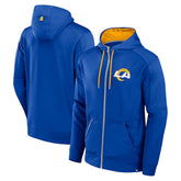 Los Angeles Rams Defender Full-Zip Hoodie - Royal discount