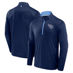 Tennessee Titans Defender Long Sleeve Quarter-Zip Jacket - Navy for sale