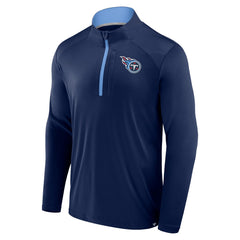 Tennessee Titans Defender Long Sleeve Quarter-Zip Jacket - Navy for sale