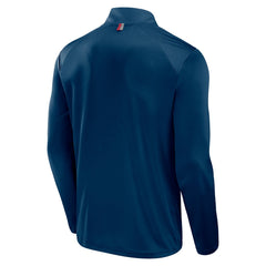 Houston Texans Defender Long Sleeve Quarter-Zip Jacket - Navy cheap