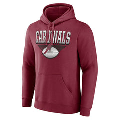 Arizona Cardinals Geometric Chrome Pullover Hoodie - Cardinal cheap