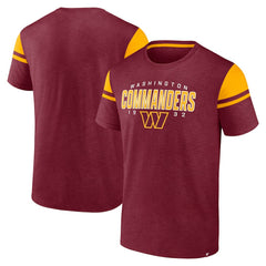 Washington Commanders Old School Play Slub T-Shirt - Burgundy sale
