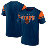Chicago Bears Old School Play Slub T-Shirt - Navy online