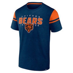 Chicago Bears Old School Play Slub T-Shirt - Navy online