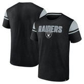 Las Vegas Raiders Old School Play Slub T-Shirt - Black for sale